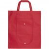 Eco-Friendly 100% PP Spunbond Foldable Nonwoven Bag Red