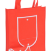 Eco-Friendly 100% PP Spunbond Foldable Nonwoven Bag Red