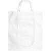 foldable nonwoven bag 5# White (1) Foldable Nonwoven Carry Bag White