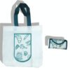 foldable nonwoven bag 5# White (6) Foldable Nonwoven Carry Bag White