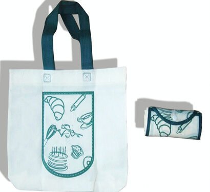 Foldable Nonwoven Carry Bag White