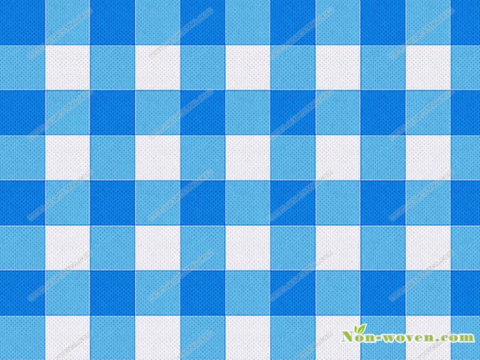 Grid Pattern Printed Non woven Fabric - Image 3