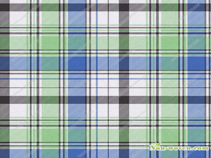 Grid Pattern Printed Non woven Fabric - Image 22
