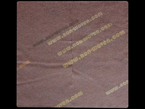 Cross-cut Incision Brown Nonwoven Pillow cases