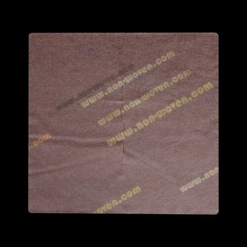 Cross-cut Incision Brown Nonwoven Pillow cases