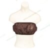 Disposable-Bras-Brown-(1) Disposable PP Non woven Bra Brown