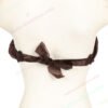 Disposable-Bras-Brown-(3) Disposable PP Non woven Bra Brown