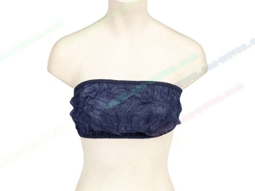 Nonwoven Disposable Bra Blue