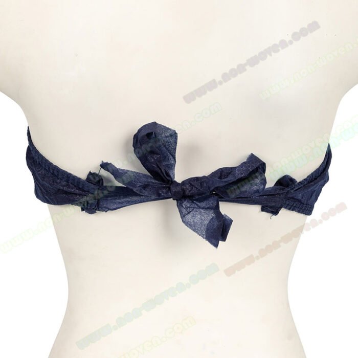 Nonwoven Disposable Bra Blue - Image 3