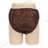 Nonwoven-Disposable-Briefs-Brown-(1) Spunbond Nonwoven Disposable Briefs Brown