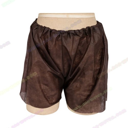 Non woven Disposable Shorts Brown