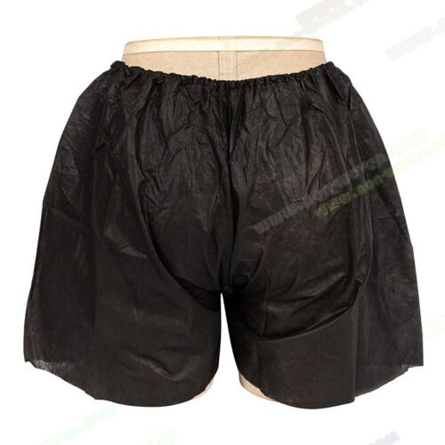 Disposable PP Spunbond Nonwoven Shorts Blue