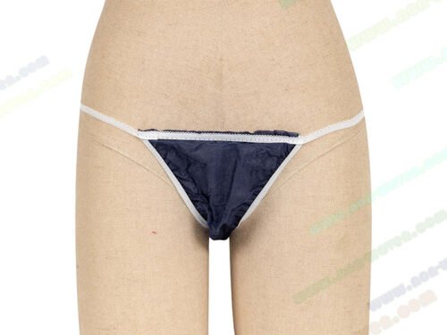 Spunbond Non woven Disposable Thongs Blue
