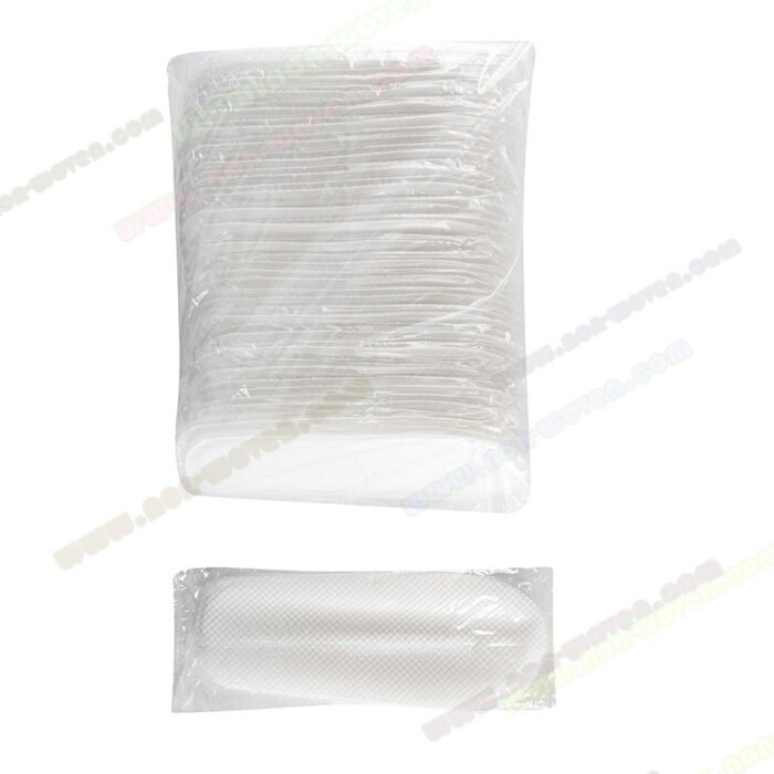 Bulk Disposable Nonwoven Sliper White - Image 3