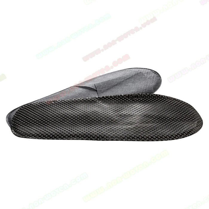 Disposable Nonwoven Travel Sliper Grey - Image 3